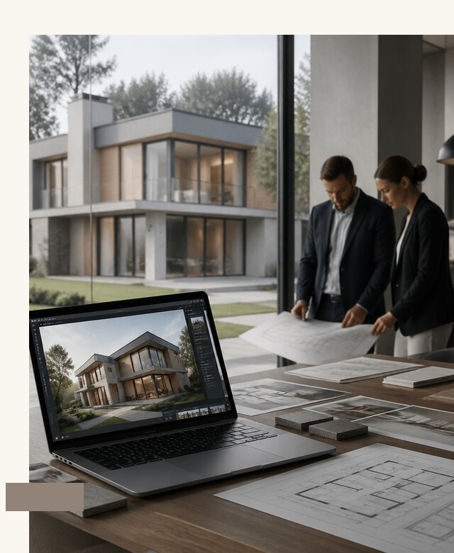 3D визуализация дома в Тихвине по цене от 9726 р. | А3дПро-Тхв