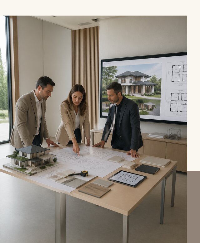 Проектирование домов с цоколем под ключ для строительства в Тихвине